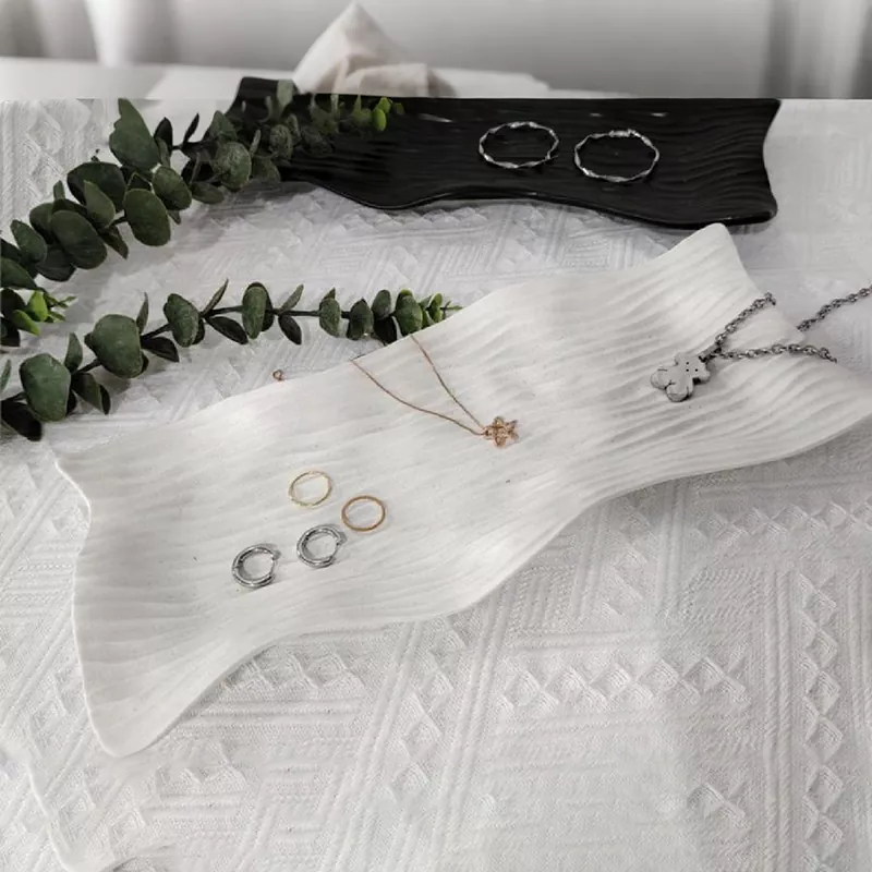 सिरेमिक लक्जरी भिन्टेज गहना ट्रे