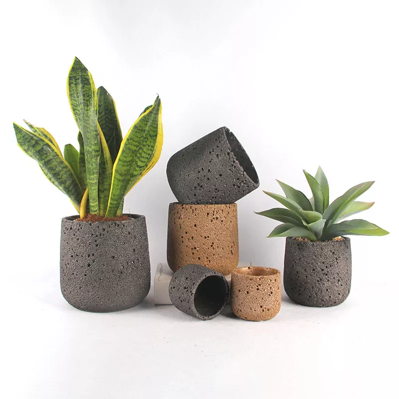 क्लासिक स्टोनवेयर प्लान्टर बर्तन क्लासिक स्टोनवेयर प्लान्टर बर्तन