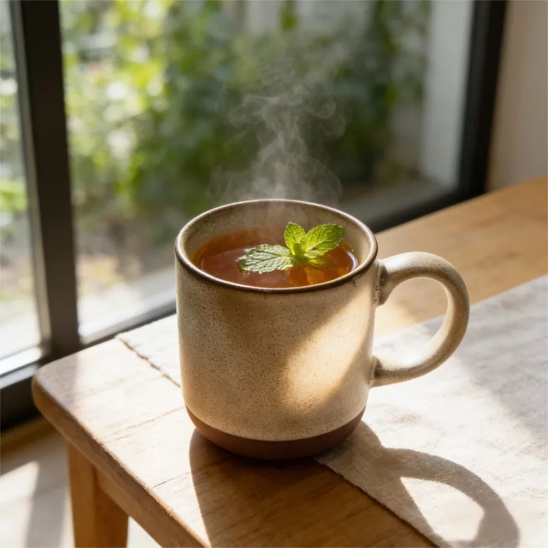 सरल आधुनिक सिरेमिक यात्रा मग